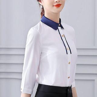 3/4-sleeve Shirt / Dress Pants / Pencil Skirt