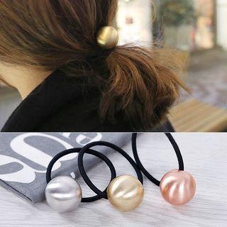 Metallic Bead Hair Tie