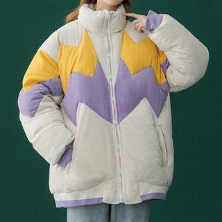Cardigan Padded Jacket
