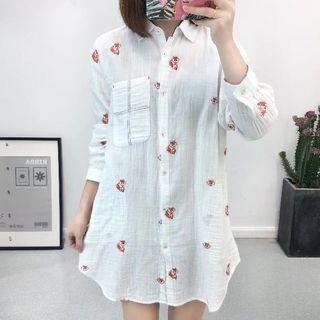 Floral Shirt Dress