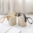 Drawcord Linen Bucket Bag