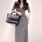 Printed Wrap Dress (various Designs)