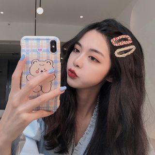 Knit Chained Hair Clip