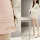 Pocket-detail Wool Blend Skirt