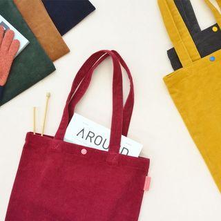 Corduroy Lightweight Shopper Bag