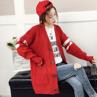 Medium Long Long-sleeve Cardigan Jacket