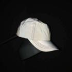 Reflective Stitched Baseball Cap Gray - One Size