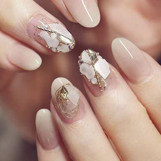 Alloy & Shell Nail Art Decoration