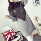 Long-sleeve Knit Thick Dress