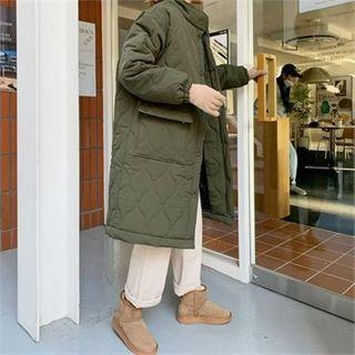 Mock-neck Quilted Padded Jacket