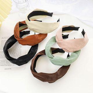 Plain Pu Headband
