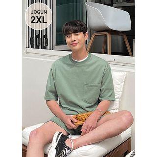 Patch-pocket Cotton T-shirt