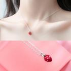 Strawberry Necklace As Shown In Figure - One Size