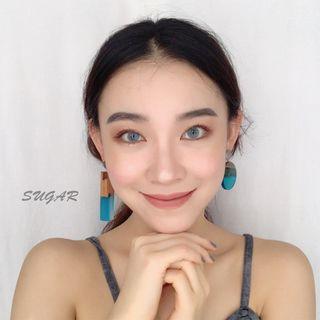 Resin Asymmetric Stud Earring