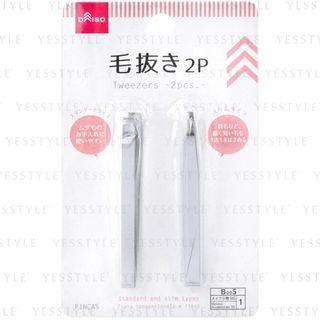Tweezers Standard And Silm Types 2 Pcs