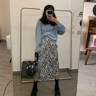 Long-sleeve Plain / Striped / Skirts