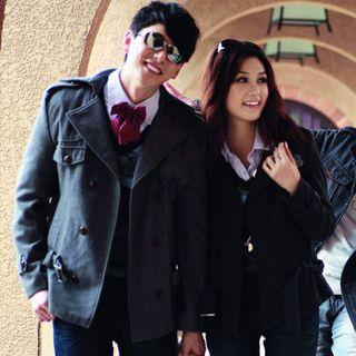 Couple Matching Double Breasted Jacket