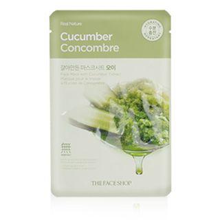 The Face Shop - Real Nature Mask Cucumber