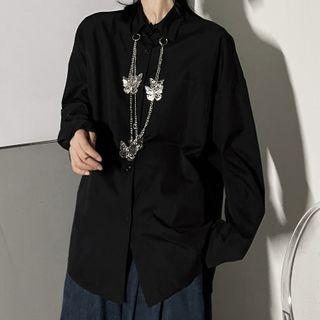 Butterfly Chain Strap Shirt