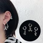 Stainless Steel Fire Dangle Earring (various Designs)