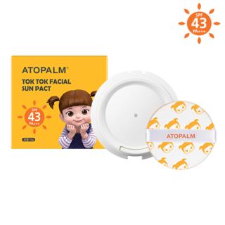 Atopalm - Tok Tok Facial Sun Pact Spf43 Pa+++ Refill Only 15g