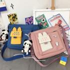 Canvas Multi-way Tote Bag / Charm / Set