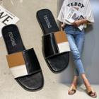 Panel Strap Sandals