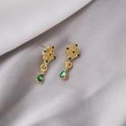 Gemstone Earring 1 Pair - E2881 - As Shown In Figure - One Size