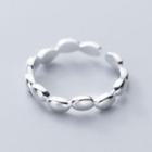 Bead Open Ring S925 Sterling Silver - As Shown In Figure - One Size
