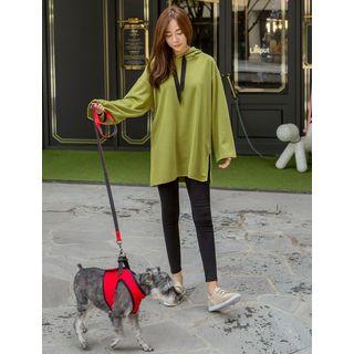 Side-slit Hoodie