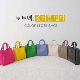 Colored Tote Bag With Strap
