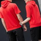 Set: Couple Matching Hooded Top + Shorts