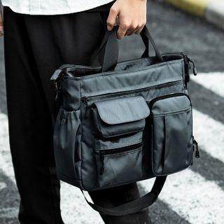 Top Handle Utility Crossbody Bag Gray - One Size