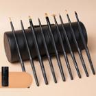 Set Of 9: Nail Art Brush (various Designs) Set Of 9 Pcs - Black - One Size