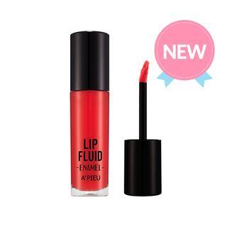 Apieu - Enamel Lip Fluid (#or02 Orange Pudding)