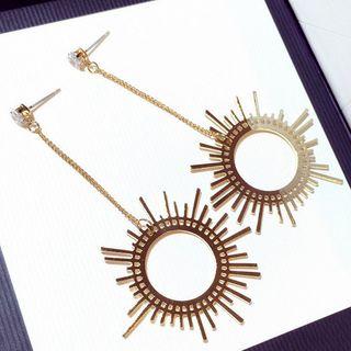 Sun Dangle Earring