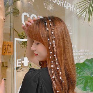 Butterfly Faux Pearl Hair Clip / Set