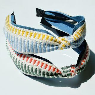 Knot Pattern Fabric Hair Band