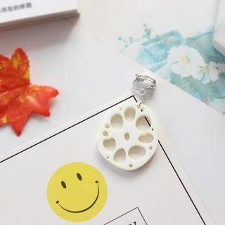 Lotus Root Drop Earring