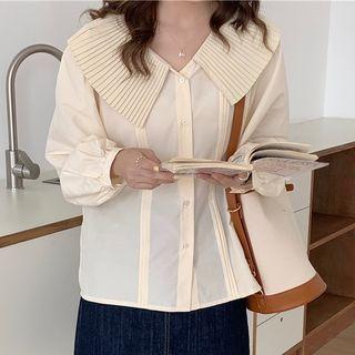 Pleated Blouse / Overall Dress