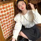 Dotted Oversize Blouse