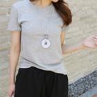 Slim-fit Colored M Lange T-shirt