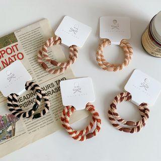 Set Of 2: Two-tone Hair Tie