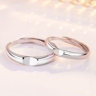 Couple Matching Alloy Open Ring