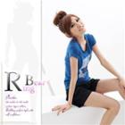 Drawstring Waist Shorts