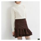 Turtle-neck Long-sleeve T-shirt