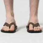 Faux-leather Sandals