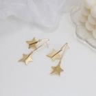 Star Alloy Fringed Earring 1 Pair - E4179 - Gold - One Size