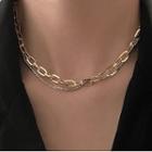 Layered Necklace Gold & Silver - One Size