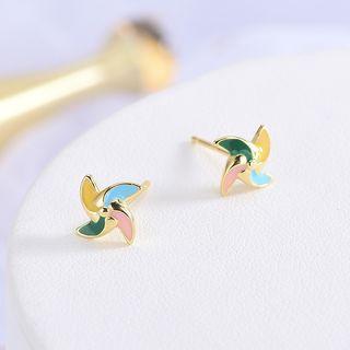 Windmill Stud Earring
